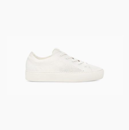 UGG Zilo Knit White Sneakers for Women (XWOC04918)